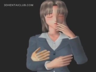 Anime glorious võrgutaja teased sisse tema seksuaalne fantaasia