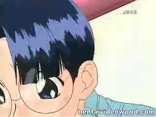 Teenage anime sweetheart in kirli dökmek