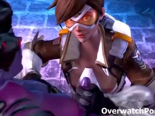Overwatch tracer x 定格の フィルム