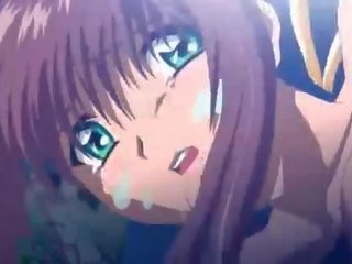 Erotic busty lassie gets fucked in this anime video