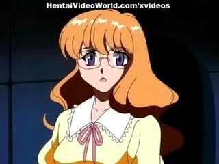 Nasty anime young lady fucks with older man
