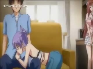 Anime young lady Opening Legs For A superior Pussy Lick