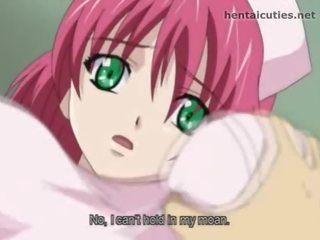 Vakker anime tenåring sykepleier knullet hardt klipp