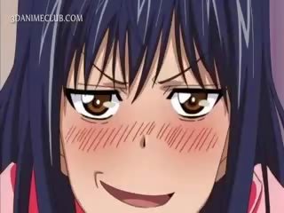 Slutty Teen Hentai schoolgirl Gets Mouth Filled With Big manhood