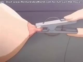 Perubatan lelaki tortures dan mengongkek galz dalam anime