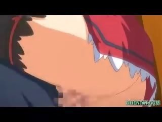 ボインの エロアニメ メイド 深い ファック wetpussy