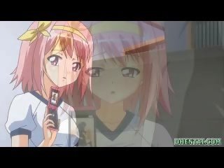 Attractive hentai sweetheart sucking stiff prick and swal