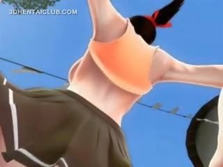 Big Breasted 3d Hentai Teen Fucked Good By Giant putz