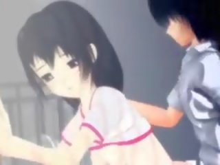 Marvelous Anime Teenie Gets Rammed