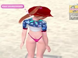 Geidulingas paplūdimys 3 gameplay - hentai žaidimas