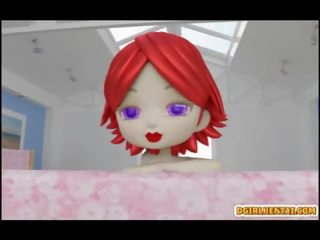 3d hentai shemale diva glorious oralsex and hard fucking
