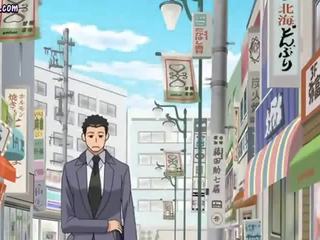 Pööratud edasi anime õpetaja annab suhuvõtmine