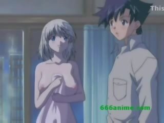 Anime gadis dengan besar payu dara mendapat fucked oleh beliau kekasih