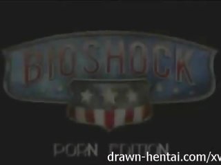 Bioshock Infinite Hentai - Wake up adult clip from Elizabeth