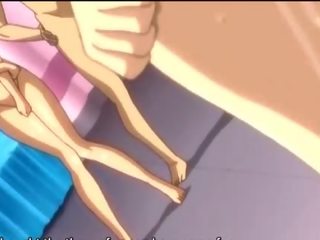 Hentai jauns sieviete izpaužas dzimumloceklis uz ciešas caurums