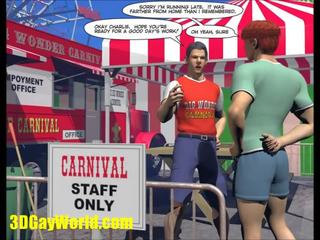 चार्ली पर carnival ३डी कार्टून अनिमे कॉमिक्स