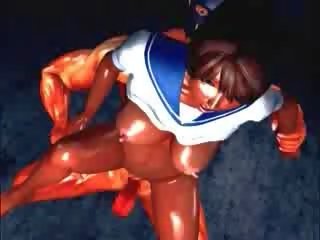 エロアニメ 3d 男女共学の セックス