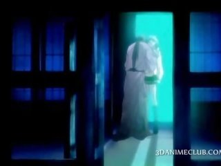 Nagi hentai prisoner dostaje cipa teased w brudne film experiments