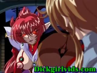 Delightful Hentai Shemale Deep Fucked And Cummed