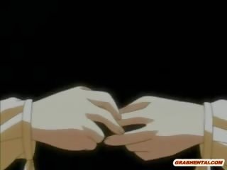 Όμορφος/η ιαπωνικό hentai δάκτυλο και groovy poking