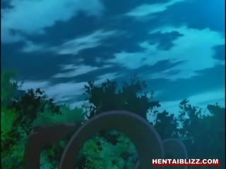 Uly emjekli anime tutulan and tentacles fucked in the tokaý