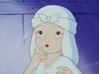 Гол аниме монахиня като секс филм за на първи време