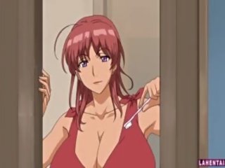 Busty Hentai beauty Tittyfucks And Rides youngsters Hard dick