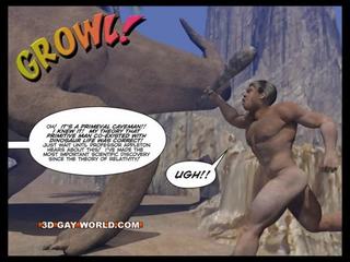 Cretaceous πέος 3d γκέι κομικ sci-fi βρόμικο ταινία ιστορία