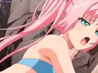 Sexualmente aroused anime vagabundas obtendo fodido difícil