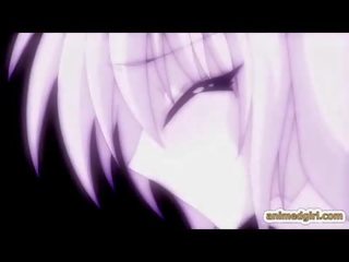 Hentai cookie nádherný fucked podľa transsexuál anime