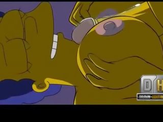 Simpsons dirty film xxx clip Night