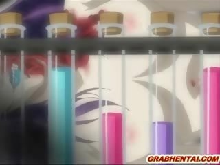 Japonesa hentai amante a beber ejaculações