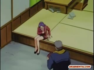 Bondage Japanese lady Anime Sucking Stiff peter