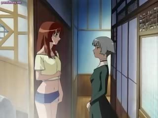 Groovy anime lesbietes licking