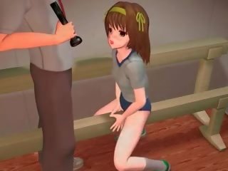 Anime hentai opiskelija perseestä kanssa a pesäpallo maila