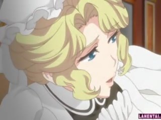 Blonde Hentai Maid With Huge Titties Gets Fucked
