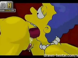 Simpsons adult movie - bukkake gangbang