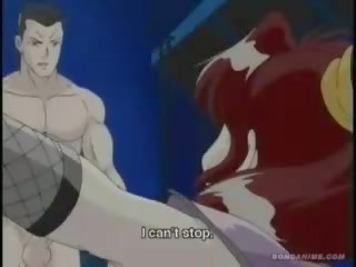 Hentai anime ninja bound and violated
