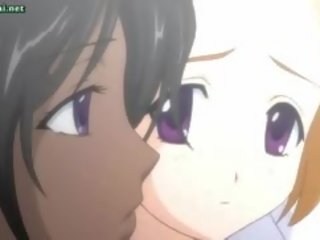 Tinedyer anime lesbians paggawa pag-ibig