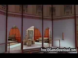 Showcase 의 그만큼 귀여운 aztec 궁전 방 완전한 용 트리플 엑스 영화