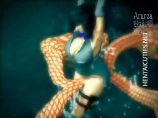 Fascinating 3D Hentai Slave Gets Punished