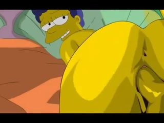 Simpsons seks video homer mengongkek marge