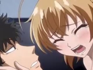 Ghairah percintaan anime klip dengan tidak disensor besar payu dara adegan