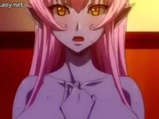 Busty Anime fancy woman Gets Tits Fucked