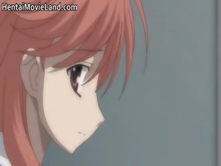 Innocent little anime brunet stunner part3