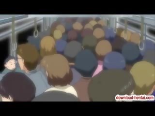 エロアニメ 女子生徒 ファック バイ a perv で ザ· 表現する 列車