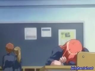 Anime namorada fricções transsexual pica-pau