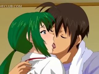 Marubdob anime adolescent eating peter aso makakakuha ng puke