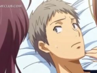 Teenage 3d Anime schoolgirl Fighting Over A Big johnson