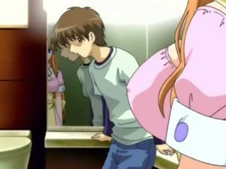 I shkëlqyer anime vajzë merr pidh dorëshkathët